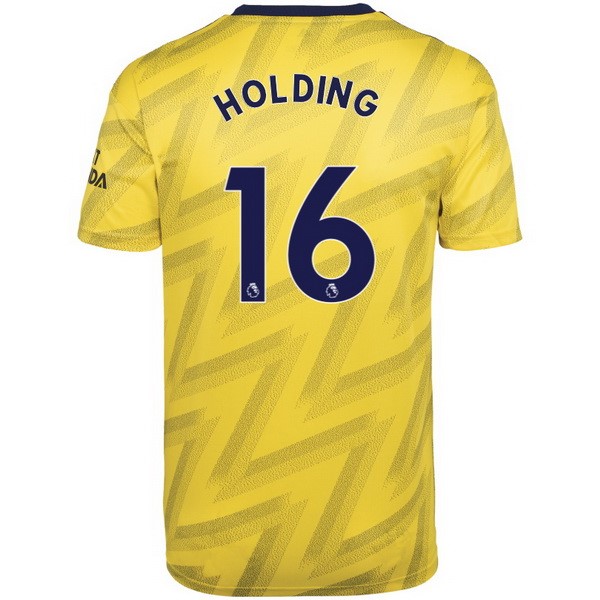 Camiseta Arsenal NO.16 Holding 2ª 2019/20 Amarillo